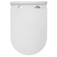 Товар: Унитаз подвесной Azario Fora 368х530х410 безободковый, с системой смыва "Скрытое Торнадо", в комплекте с быстросъемным сиденьем микролифт арт-AZ-0017-UQ3 - фото 9 Унитаз подвесной Azario Fora 368х530х410 безободковый, с системой смыва "Скрытое Торнадо", в комплекте с быстросъемным сиденьем микролифт арт-AZ-0017-UQ3 — фото 9, Подвесные унитазы