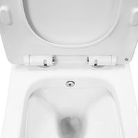 Унитаз подвесной Azario Nove 350х520х365 безободковый, c функцией биде, в комплекте быстросъемное сиденье микролифт арт-AZ-9321B — фото 6, Подвесные унитазы