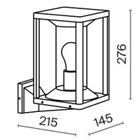 Настенный светильник (бра) Outdoor O452WL-01GF — фото 7, Уличное освещение