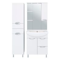 Тумба напольная ELEGANSE 75 /хром/ AQUA DE MARCO 2075CELE — фото 3, Тумбы под раковину