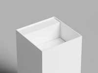 Товар: Раковина напольная ARMONIA SQUARE TOP 01
без отверстия под смеситель
покраска по RAL полностью 130521TMF - фото 7 Раковина напольная ARMONIA SQUARE TOP 01
без отверстия под смеситель
покраска по RAL полностью 130521TMF — фото 7, Раковины