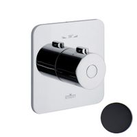 Смеситель для душа встраиваемый с термостатом Webert Living , черный арт-LV972101560 — фото 1, Встраиваемые смесители для душа