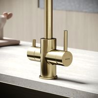 Товар: Смеситель для кухни SANCOS Vela с возможностью подключения фильтра для воды, брашированное золото, арт. арт-SC4013BG - фото 7 Смеситель для кухни SANCOS Vela с возможностью подключения фильтра для воды, брашированное золото, арт. арт-SC4013BG — фото 7, Смесители для кухни