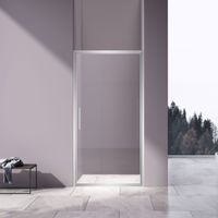 Душевая дверь Slim 8mm , хром, стекло прозрачное арт-VDP-4SL900CL — фото 2, Распашные душевые двери