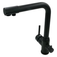 Товар: MILANO Смеситель д/кухни совмещенный с краном для питьевой воды, черный арт-32655 - фото 7 MILANO Смеситель д/кухни совмещенный с краном для питьевой воды, черный арт-32655 — фото 7, Смесители для кухни