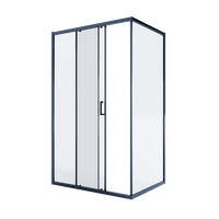 Товар: Душевой уголок ALEX BAITLER 1 серия AB14120B1 прозрачное стекло - фото 1 Душевой уголок ALEX BAITLER 1 серия AB14120B1 прозрачное стекло — фото 1, Душевые перегородки