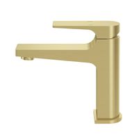 Смеситель для раковины Grossman Classic золото сатиновый,1 место арт-510.K35.04.320 — фото 1, Смесители для раковины