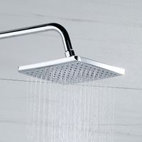 BOND Cube Душевая система с тропическим душем и смесителем с изливом арт-B06-9500 — фото 10, Душевые стойки