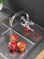 Agger Retro смеситель для кухни двухвентильный, хром арт-A1900200 — фото 6, Смесители для кухни