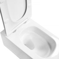 Товар: Унитаз подвесной Azario Indor Торнадо, с сиденьем микролифт/дюропласт 520*360*360 арт-AZ-9004WT - фото 5 Унитаз подвесной Azario Indor Торнадо, с сиденьем микролифт/дюропласт 520*360*360 арт-AZ-9004WT — фото 5, Подвесные унитазы