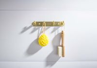 ЕВРОПА планка с 4 крючками, шлиф. золото арт-AQ4123BG — фото 3, Крючки для полотенец