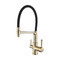 Смеситель для кухни Rose R658Q, бронза — фото 1, Смесители для кухни