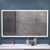 Зеркало с подсветкой VIGO Geometry Step 1200 арт-236 — фото 3, Зеркала в ванную комнату