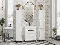 Товар: Шкаф-пенал арт-П-Мод05035-011Л - фото 5 Шкаф-пенал арт-П-Мод05035-011Л — фото 5, Пеналы для ванной комнаты