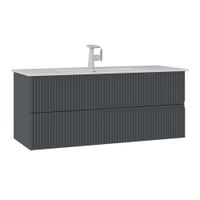 Тумба с раковиной ORKA Moonlight 120 подвесная, антрацит матовый арт-5001506 — фото 7, Тумбы с раковиной