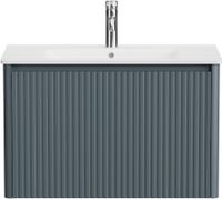 Тумба под раковину Allen Brau Gravity 80 1.370017.BGM синий матовый — фото 6, Тумбы под раковину