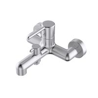 Смеситель для ванны, хром матовый, Aiger, IDDIS арт-AIGBC00i02WA — фото 2, Смеситель для ванны