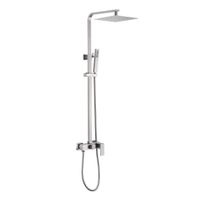 Товар: Душевая стойка ABBER Daheim AF8220SPL без излива, сатин - фото 1 Душевая стойка ABBER Daheim AF8220SPL без излива, сатин — фото 1, Встраиваемые душевые комплекты