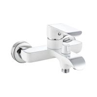 Смеситель для ванны Rose , белый/хром арт-R2102F — фото 1, Смеситель для ванны