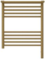 Полотенцесушитель электрический Сунержа Богема 3.1 с полкой 600х500 МЭМ правый Состаренная латунь 051-6007-6050 — фото 1, Электрические полотенцесушители