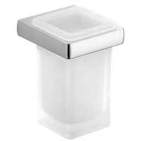 Стакан COLOMBO DESIGN LULU B6202 настенный цвет хром — фото 3, Стаканы для зубных щеток