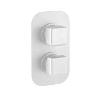 Смеситель для душа встраиваемый Webert ONE-X OX860101740, белый — фото 1, Смеситель для душа