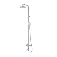 Душевая система с тропическим душем и изливом IDDIS Aiger (AIGSB3Fi06) — фото 1, Душевые стойки