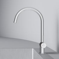 Товар: Func, смеситель для кухни с С-изливом, сатин арт-F8F07011 - фото 5 Func, смеситель для кухни с С-изливом, сатин арт-F8F07011 — фото 5, Смесители для кухни