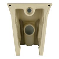 MONACO Унитаз напольный, безободковый, белая керамика, декор золото 32067 — фото 4, Напольные унитазы