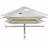 Товар: ПД21 Поддон ДК низкий квадрат 80х80 в комплекте арт-Щ0000038719 - фото 3 ПД21 Поддон ДК низкий квадрат 80х80 в комплекте арт-Щ0000038719 — фото 3, Душевые кабины