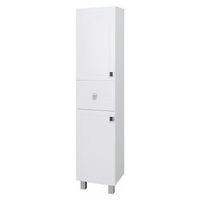 Шкаф-пенал напольный OSTIN 40 /левый/ AQUA DE MARCO 3040WCOST/L — фото 1, Шкафы для ванной