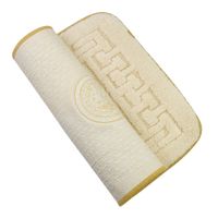 Товар: Коврик д/ванной комнаты 60х120 см., логотип АФИНА, кремовый, окантовка золото 31919 - фото 6 Коврик д/ванной комнаты 60х120 см., логотип АФИНА, кремовый, окантовка золото 31919 — фото 6, Коврики для ванной комнаты