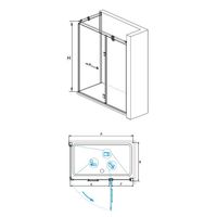Душевой уголок RGW VI-41 800x1200 02044182-18 — фото 1, Душевые уголки