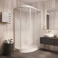 Ограждение VIVA90B N душевое Ceruttispa без поддона (90x90x195) — фото 264, Прямоугольные душевые уголки