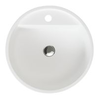 Моноблок Alfa из Solid Perfection (45см*45см*81см) /белый/ AQUA DE MARCO арт-ALFAL45_SOL — фото 5, Раковины напольные