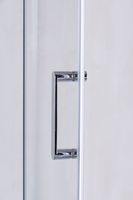 Душевое ограждение Niagara Nova NG-6612-08 (120х80х195) прямоугольник,хром,дверь раздвижная,стекло прозрачное,1 место арт-661208123 — фото 6, Прямоугольные душевые уголки