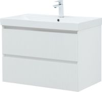 Тумба под раковину Aquanet Альтера 80 белый матовый арт-00337156 — фото 4, Тумбы под раковину