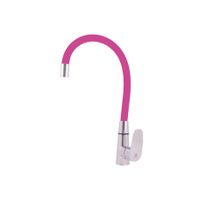 AM719.5/10R AMUR - смеситель кухонный, РОЗОВЫЙ 500 мм. — фото 1, Смесители для кухни