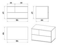 Тумба под раковину арт-П-Кол-01080-074П — фото 5, Тумбы под раковину