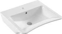 WASHBASIN Раковина для людей с ограниченными возможностями 62,5 см (антибактериальное покрытие) 3044 — фото 1, Раковины подвесные