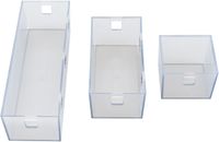 Комплект контейнеров Allen Brau Banio, 3 шт 1.00000.00 — фото 1, Комплектующие для мебели в ванной