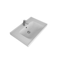 ГРЭЙС, 70 см, мебельный умывальник, керамический, Dreja арт-641600 — фото 2, Раковины подвесные