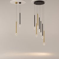 Подвесной светильник Maytoni MOD383PL-L20BBS3K — фото 9, Подвесные светильники