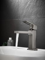 Смеситель для раковины BELZ , оружейная сталь, арт-B10658-3 — фото 6, Смесители для раковины