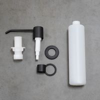 Expert Дозатор для мойки в цвет мойки и смесителя, антрацит, LM, арт-LM8201PAN — фото 3, Дозаторы для кухонных моек