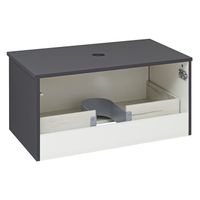 Тумба подвесная MONACO 70 /графит/ AQUA DE MARCO 2070GRMON — фото 4, Тумбы под раковину