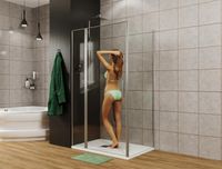 Душевой уголок Allen Brau Priority 120x90 3.31031.00 + 3.31043.00 хром 3.31031.00 + 3.31043.00 — фото 7, Прямоугольные душевые уголки