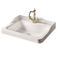 IMPERO Раковина 60 см. композит, белая 30827 — фото 1, Раковины