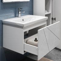 Тумба под раковину VIGO Geometry 60 подвесная белый арт-033 — фото 3, Тумбы под раковину