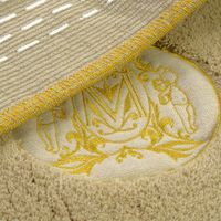 Товар: Коврик д/ванной комнаты 60х120 см., вышивка логотип MIGLIORE, капучино, окантовка золото 31916 - фото 9 Коврик д/ванной комнаты 60х120 см., вышивка логотип MIGLIORE, капучино, окантовка золото 31916 — фото 9, Коврики для ванной комнаты